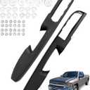 Armrest Repair Kit, Compatible with 2010-2014 Chevy Silverado Suburban Tahoe Avalanche, GMC Yukon Sierra, Interior Front Left & Right Door Panel with Release Handle Above Armrest (27 inch), OE# 80994