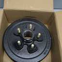 JDMSPEED New Trailer Brake Hub Drum 10" X 2-1/4" Kit 5 on 4.5" Replacement for 3500 Lbs Axle - 22001K 008-247-05, 84546
