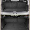 Cargo Liner Fit for Honda Passport 2019-2024 2025 - AOMSAZTO Back Seat Protectors and Trunk Mat TPE All Weather Heavy Duty Cargo Mat with Backrest Mats Passport Accessories