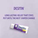 Desitin Maximum Strength Baby Diaper Rash Cream, 40% Zinc Oxide, Hypoallergenic No Added Parabens & Dyes, Protects & Relieves Babys Skin for Up to 12 Hours, Prevents Diaper Rash, 4.8 oz Tube