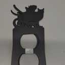 4 Pcs Black Cat Outlet Cover Cute Cat Decorative Switch Outlet Wall Electrical Power Cover Plate Light Bedroom Living Room Bathroom Decor(Classic)