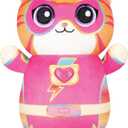 Squishmallows Original Disney SuperKitties 10in Ginny HugMees  Ultrasoft Official Jazwares Plush (Medium-Sized)