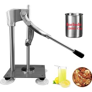 Hand Press Juicer MachineCommercial Lemon Squeezer and Orange CrusherMental Grinder for Fruit or Nuts,Manual Juicer Machine,Nut Grinder Juice Squeezer Handheld
