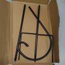 FEED GARDEN Adjustable 32 Inch Small Shepherd Hooks for Outdoor, Garden Hooks for Lanterns, Sheperd Hook for Hanging Plants, Bird Feeders, Solar Lights, Mason Jars, Weddings Decor,1 Pack
