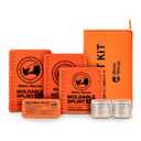 RHINO RESCUE First Aid Splint 36" X 4.3" Orange-Gray, Keep Bones in Position (6, Splint Bundle)