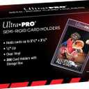 Ultra Pro Semi-Rigid 1/2" Lip Sleeves, Plastic, 200ct