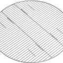 onlyfire Foldable Fire Pit Cooking Grates for Grilling, BBQ Solid Stainless Steel Rods for Outdoor Camping, 36-inch