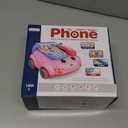 Baby Phone Toy, Cartoon Baby Piano Music Light Toy, Pretend Phone - Blue (18 M+)