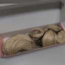 LONAI Claw Clip Ponytail Extension for Women 24 Inch Curly Wavy Ponytails Extensions Clip in Ponytail Hair Extensions Pony Tail Clip on Ponytails Hair Piece (Cool Blonde)