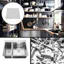 304 Stainless Steel Sheets Metal 12" x 12" x 1/32"(0.0315) Inch 304 Stainless Steel Plates 20 Gauge(0.8MM) Stainless Steel Shim Stock Plates Metal Sheets for Crafting, Stovetop, Snow Frosted Surface