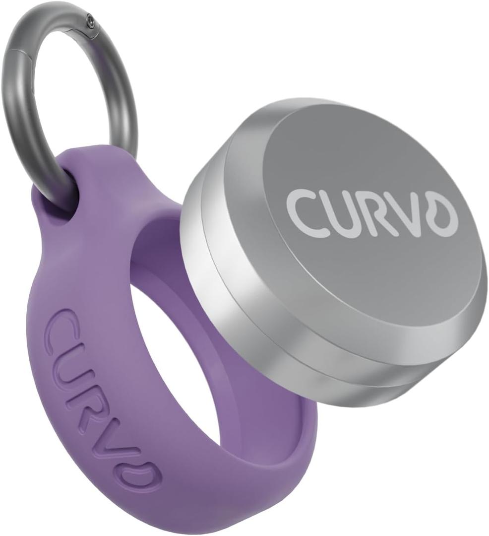CURVD Premium Carrying Case Durable Travel Keychain Container, Medicine Pill Organizer, Travel Pill Box, Small Waterproof Holder for Pills, Earplugs, Compatible with Loop, Vibes & Eargasm
