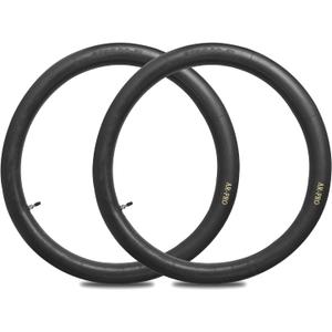 2.75/3.00-21 Replacement Inner Tube 80/100-21(300/325-21) with TR4 Staight Valve Stem, Fits Motorcycle with 21'' Tires (2-Pack) - Made from Heavy Duty, Thick Premium Rubber