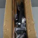 5 Tier Blanket Ladder with Shelf and Hooks, 4.8ft Metal Ladder Shelf Blanket Holder Storage Rack for Living Room, Free Standing Blanket Rack for Storage and Home Decor