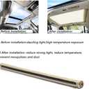 Car Sunroof Sunshade Fit for VW Sharan Tiguan Golf Audi Q5 Beige, Replace 1K9877307B 1K9877307