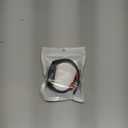 TopPerfekt Bands Compatible with Fitbit Ace 3, Soft Silicone Waterproof Bracelet Accessories Sports Watch Strap Replacement for Fitbit Ace 3 Boys Girls (Black/Racer Red)