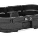 Rubbermaid Commercial Products Stock Tank, 50-Gallons, Structural Foam, Heavy Duty Container, for Livestock/Animal/Cattle Feed & Water, Outdoor Homemade Pool/Hot Tub/Bathtub, & Pet Cleaning/Dog Wash