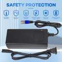 YZPOWER 58.8V 2A Charger 3 Pin XLR Connector for 52V Lithium BatteriesPower Adapter Features HD Display of Current Charging Voltage Smart Shut-Off Fully Charged