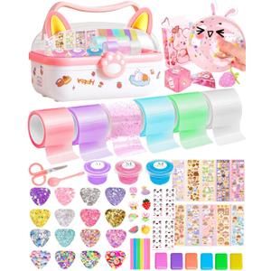 Nano Tape Bubble Kit for Kids, Squishy Toy Maker Making Kit, Birthday Gifts for 4 5 6 7 8 9 10 Year Old Girls Girl, Kids Toys for Girls 4-6 6-8 8-10 10-12