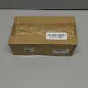 HTB Bamboo Salt Cellar Set with Spoon, Kitchen Spice Containers with Magnetic Swivel Lids, 2 Seasoning Containers Set Engraved with S and P