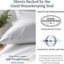 CALIFORNIA DESIGN DEN 5-Star Hotel 600 Thread Count 100% Cotton Sheets Set - Soft & Smooth Queen Sheet Set with Deep Pockets, Quality Beats Egyptian Cotton Claims (Lavender)