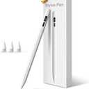 iPad Pencil 2025-2018, LED Display Fast Charge Stylus Pen with Palm Rejection & Tilt Sensitivity, Compatible for iPad A16 11/10/9/8/7/6, Pro 11"/12.9"/13''/M4, Air M3/M2/5/4/3, Mini 7/6/5