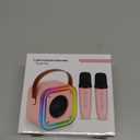 Mini Karaoke Machine for Kids, Girl Toys Gifts, Kids Karaoke Wireless Microphone for 4,5,6,7,8,9,10,11,12 Years Old Boys and Girls Christmas Party Gifts Toys (Dark Blue)