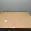 Collive Anti Fatigue Mats for Kitchen Floor, Cushioned Comfort Kitchen Rugs Sets of 2 Waterproof Non Skid Padded Sink Rugs, Boho Floral Rug Black Standing Mat for Office, Laundry (17.3"x59"+17.3"x29")