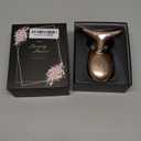 Light Based Face-Neck-Massager - 7 Color Portable Facial Massager for Skin Care, Rose Gold