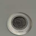 TRAPMATE Shower Drain Hair Catcher, 4.4" Easy Clean Bathtub Drain Hair Catcher, Anti-Slip Bath Tub Drain Protector, Upgraded 304 Stainless Steel Shower Sink Drain Cover for Bathroom (Patented Product) (Silver)