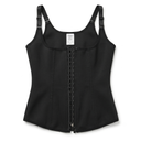 Nebility Waist Trainer for Women Corset Shapewear, Women's Waist Cincher Tank Top(Black Vest, Medium)