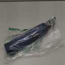 Vented Travel Umbrella | Strong Compact Windproof Umbrella | Deep Dome Coverage | Auto Open/Close | Portable Pop Up with Large Coverage | Fits Car & Backpack (Blue)