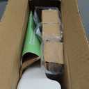 Space-Saving Triangular Shower Chair for Inside Shower, FSA/HSA Eligible 400 lbs Adjustable Shower Stool for Elderly and Disabled, Non-Slip Bathtub Chair with Stable-Bracing, Tool-Free Assembly, White