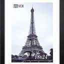18x24 Poster Frame, Black Wood Picture Frame for Wall Display, 1 Pack