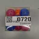 Plastic Golf Balls Practice Limited Flight Golf Training Ball Hollow Swing Practice Indoor Golf Balls with Mesh Drawstring Bag for Backyard Driving Range or Outdoor (Multicolor, 26 Pcs)