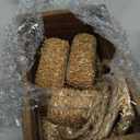 6 Set Western Cowboy Party Centerpieces Decoration Include 6 Pcs Mini Wood Crates 6 Pcs Mini Hay Bales 6 Pcs Mini Cowboy Hat 6 Pcs Twisted Hemp Rope for Western Party Table Centerpieces