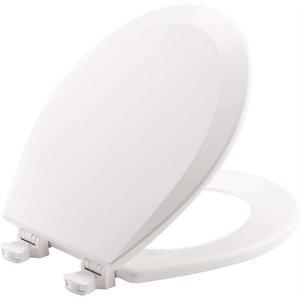 Bemis Lift-Off Round Closed Front Toilet Seat in White