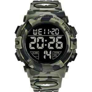 L LAVAREDO Mens Digital Watch Sports Military Watches Waterproof Outdoor Chronograph Wrist Watches for Men with LED Back Ligh/Alarm/Date