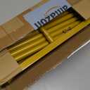 Metal Arch Backdrop Stand 7.2FT Gold Wedding Balloon Arched Backdrop Stand Square Arch Frame for Birthday Valentines Day Party Bridal Baby Shower Ceremony Decoration