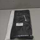 Men's Athletic Sweatpants Workout Tapered Joggers Running Gym Pants with Pockets (Black, M)