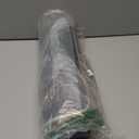 Voanos Black and White Kitchen Rugs, Non Skid Washable Microfiber mats for Kitchen Floor, Kitchen Rules Theme Cushioned Runner Rug Decor Sets of 2, Size 17"x 47"+17"x 30"