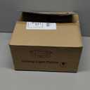 Black Flush Mount Ceiling Light Fixtures, 2-Light Ceiling Mount for Farmhouse with Seeded Glass Lampshade, Industrial Flush Mount Light Fixture Farmhouse for Hallway, Kitchen, Entryway and Foyer