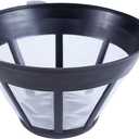 Fill 'n Brew Reusable Coffee Filter (Cone #4) - fits most Bosch, Regal, Krups and Melitta #4 coffee makers