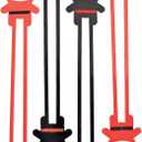 Fun Express Red & Black Ninja Plastic Chopsticks-(10.75") 12 Pieces, Standard, Multicolor