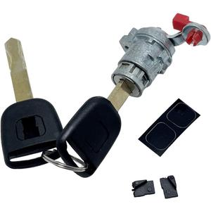 Front Left Door Lock Cylinder with Keys 72185S9VA21 Compatible with 2003-2008 Pilot