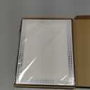 200 Sheet Silver Foil Award Certificate Paper Bulk 8.5 x 11 In for Printing Customizable Blank Cardstock Silver Border Certificate Laser and Inkjet Printer Friendly for Graduation Diploma Achievement