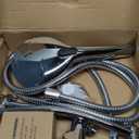 RV Shower Head with Hose, High Pressure 5 Mode Shower head Replacement, Shower Head for RV/Campers, Travel Trailer, Motorhome for Water Saving, Handheld Shower Head Holder and Hose, On Off Switch (Premium Chrome)