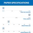 Hammermill Printer Paper, 20 lb Copy Paper, 8.5 x 11 - 10 Ream (5,000 Sheets) - 92 Bright, Made in the USA
