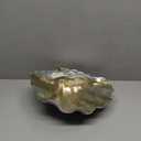 Medium Scalloped Clam Shell Bowl Sea Shell Decor for Nautical Beach House,Coastal Decor Gift of Housewarming and Wedding Party