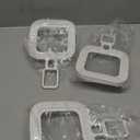 COOLWUFAN Wall Mount Holder for eero Pro 6/6E Home WiFi System - Simple and Sturdy Stand Bracket for Tri-Band Mesh Wi-Fi 6 System (White, 3 Pack)