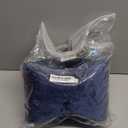 Knee Pillow for Side Sleepers - Relief from Sciatica Pain, Back/Leg Pain, Pregnancy, Hip and Joint Pain Memory Foam Leg Pillow + Free Sleep Mask and Ear Plugs (Blue)